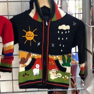 Handmade kids sweaters